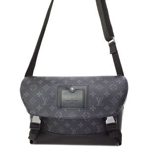 Louis Vuitton Monogram Eclipse Black Messenger Voyage Shoulder Bag